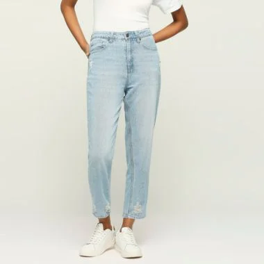 High-Rise Mom Jeans