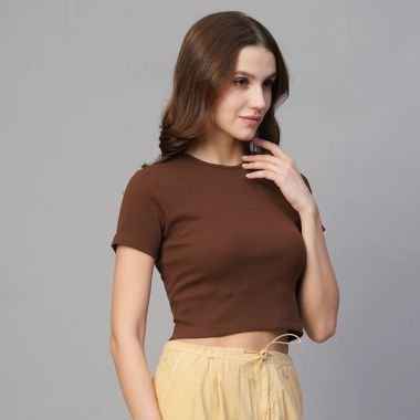 Ribbed Crop Top