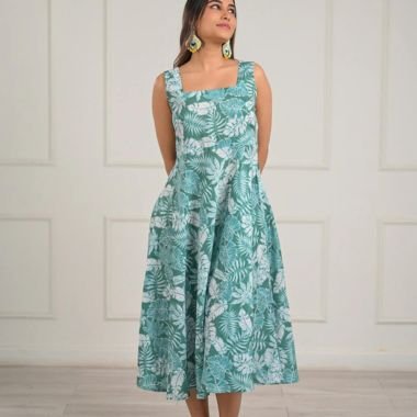Flowy Midi Dress
